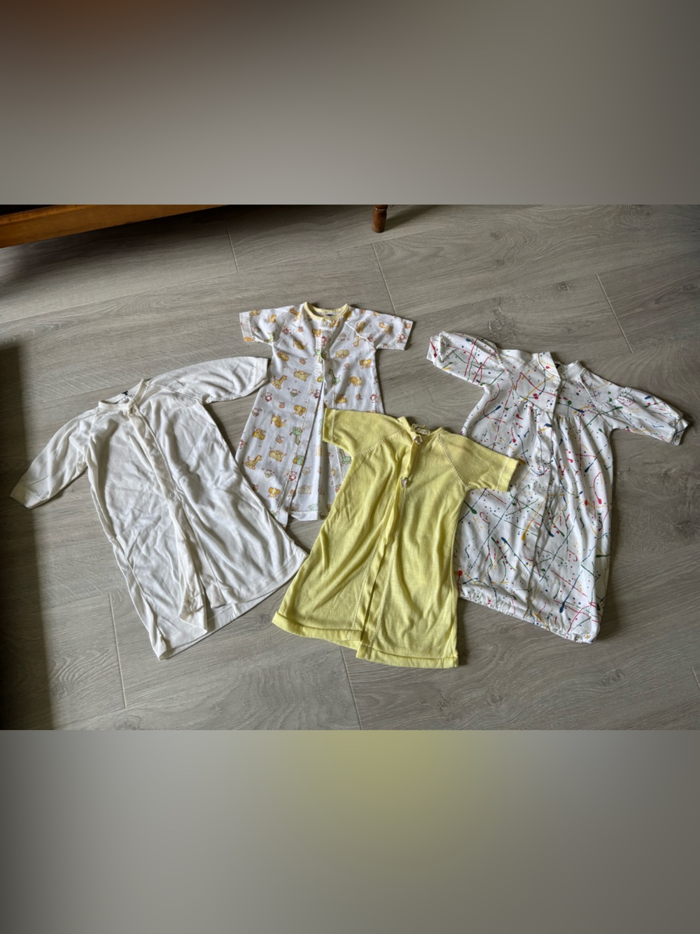 Vintage newborn clothes